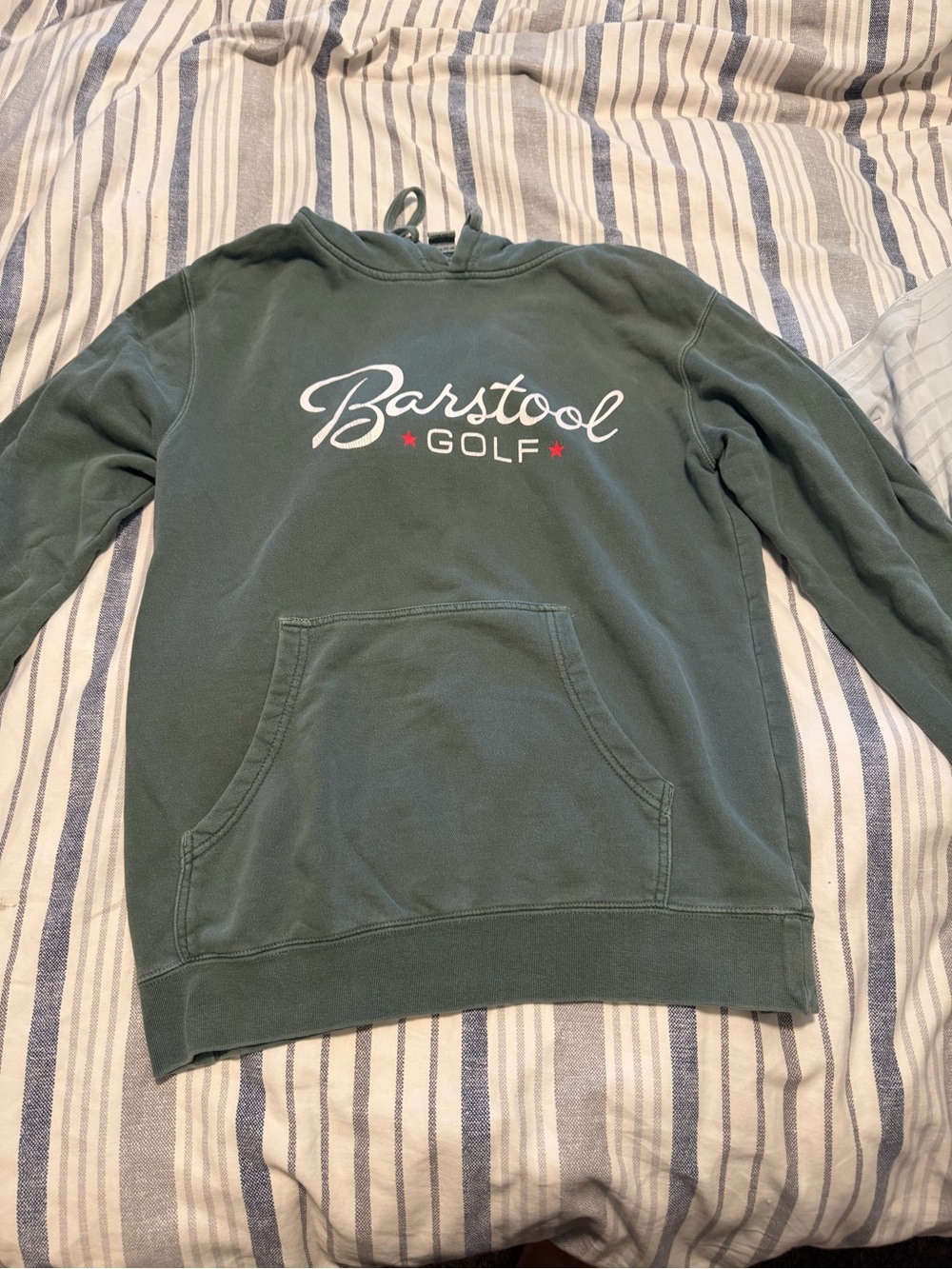 Barstool Golf Green Logo Hoodie